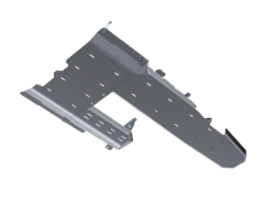 Artec Industries Jeep Axle Trusses & Fabrication Parts | 1350 Of - Artec JT Gladiator T-Case/Fuel Skid/ DPF Only - 3.0L Diesel Aluminum - JT4139 - Image 2