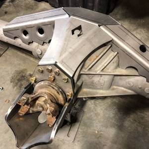 Artec Industries Jeep Axle Trusses & Fabrication Parts | 1350 Of - Artec 14 bolt Apex Pinion Guard with Bridge - PG1404 - Image 4