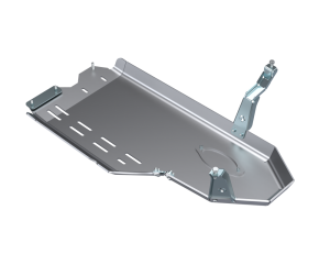 Artec Industries Jeep Axle Trusses & Fabrication Parts | 1350 Of - Artec JLU & JT Oil Skid Only with Oil Door - 3.0L Diesel Aluminum - JL4189 - Image 2