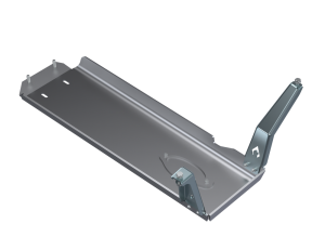 Artec Industries Jeep Axle Trusses & Fabrication Parts | 1350 Of - Artec JL Oil Skid Only with Oil Door- 2 & 4 Door 2.0L Aluminum 18-Present - JL4188 - Image 2