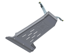 Artec Industries Jeep Axle Trusses & Fabrication Parts | 1350 Of - Artec JLU Oil Skid Only with Oil Door - 4 Door 392 Hemi Aluminum - JL4122 - Image 1