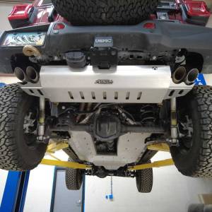 Artec Industries Jeep Axle Trusses & Fabrication Parts | 1350 Of - Artec JLU 392 Muffler & Tip Skid - JL4113 - Image 5