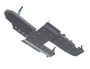 Artec Industries Jeep Axle Trusses & Fabrication Parts | 1350 Of - Artec JLU Full Bellypan with Oil Door - 4 Door 3.0L Diesel Aluminum - JL4169 - Image 4