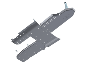 Artec Industries Jeep Axle Trusses & Fabrication Parts | 1350 Of - Artec JLU Full Bellypan with Oil Door - 4 Door 3.0L Diesel Aluminum - JL4169 - Image 3