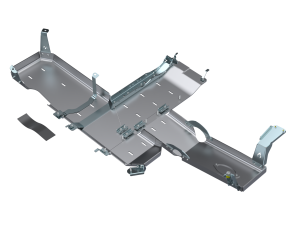 Artec Industries Jeep Axle Trusses & Fabrication Parts | 1350 Of - Artec JL Full Bellypan with Oil Door - 2 Door 3.6L Aluminum 18-Up - JL4166 - Image 1