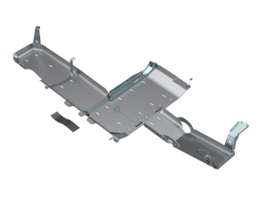 Artec Industries Jeep Axle Trusses & Fabrication Parts | 1350 Of - Artec JLU Full Bellypan with Oil Door 4 Door 3.6L Aluminum 18-Up - JL4161 - Image 1