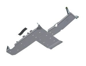 Artec Industries Jeep Axle Trusses & Fabrication Parts | 1350 Of - Artec JLU Full Bellypan with Oil Door 4 Door 3.6L Aluminum 18-Up - JL4161 - Image 2