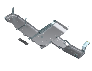 Artec Industries Jeep Axle Trusses & Fabrication Parts | 1350 Of - Artec JLU Full Bellypan with Oil Door - 4 Door 3.6L Aluminum PRE-2018 - JL4125 - Image 1