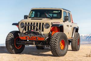 Artec Industries Jeep Axle Trusses & Fabrication Parts | 1350 Of - Artec Bare Steel Nighthawk Mid-tube Stinger Front Bumper with Aluminum Skid for JK, JL, & JT - Bare Steel - JJ8030 - Image 13