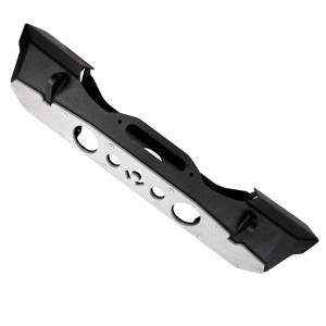 Artec Industries Jeep Axle Trusses & Fabrication Parts | 1350 Of - Artec Powdercoat Nighthawk Front Bumper with Aluminum Skid for JK, JL, & JT - Black Powdercoat - JJ8015 - Image 1