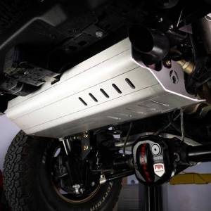 Artec Industries Jeep Axle Trusses & Fabrication Parts | 1350 Of - Artec JLU Def Skid - 4 Door 3.0L Diesel Aluminum - JL4110 - Image 3