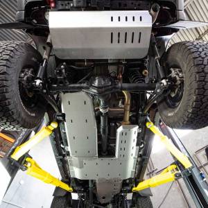 Artec Industries Jeep Axle Trusses & Fabrication Parts | 1350 Of - Artec JLU Def Skid - 4 Door 3.0L Diesel Aluminum - JL4110 - Image 6
