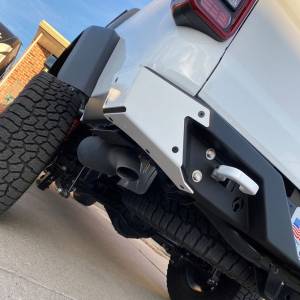 Artec Industries Jeep Axle Trusses & Fabrication Parts | 1350 Of - Artec JT Rear Bumper Aluminum Corner Skids - JT0011 - Image 2