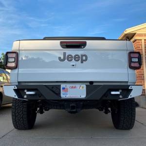 Artec Industries Jeep Axle Trusses & Fabrication Parts | 1350 Of - Artec JT Rear Bumper Aluminum Corner Skids - JT0011 - Image 3