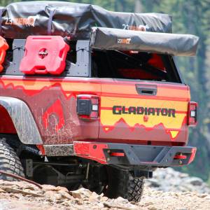 Artec Industries Jeep Axle Trusses & Fabrication Parts | 1350 Of - Artec JT Rear Bumper Aluminum Corner Skids - JT0011 - Image 4