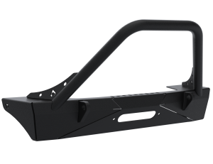 Artec Industries Jeep Axle Trusses & Fabrication Parts | 1350 Of - Artec Jeep JL,JT,JK Sentinel Front Bumper with Hoop - Black Powder Coat - JJ9011 - Image 1