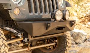 Artec Industries Jeep Axle Trusses & Fabrication Parts | 1350 Of - Artec Jeep JL,JT,JK Sentinel Front Bumper - Black Powder Coat - JJ9010 - Image 7