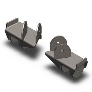 Clayton Off Road Suspension & Lift Kits | 1350 Offroad - Clayton Jeep Wrangler Rear Frame Brackets 1997-2006 TJ - COR-2205020 - Image 2