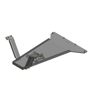 Clayton Off Road Suspension & Lift Kits | 1350 Offroad - Clayton Jeep Wrangler Engine Skid Plate 2007-2018 JK - COR-4108912 - Image 4