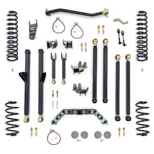 Clayton Off Road Suspension & Lift Kits | 1350 Offroad - Clayton Jeep Wrangler 4.0-in Long Arm Lift Kit 1997-2006 TJ - COR-3205010 - Image 1