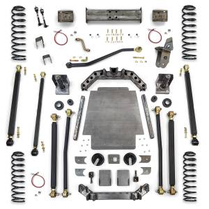 Clayton Off Road Suspension & Lift Kits | 1350 Offroad - Clayton Jeep Cherokee 6.5-in Pro Series 3 Link Long Arm Lift Kit with Rear Coil Conversion 1984-2001 XJ - COR-3601131 - Image 1