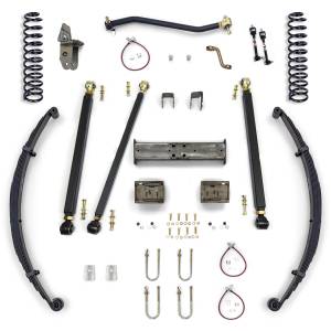 Clayton Off Road Suspension & Lift Kits | 1350 Offroad - Clayton Jeep Cherokee 6.5-in Pro Series 3 Link Long Arm Lift Kit 1984-2001 XJ - COR-3601021 - Image 1