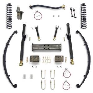Clayton Off Road Suspension & Lift Kits | 1350 Offroad - Clayton Jeep Cherokee 4.5-in Long Arm Lift Kit 1984-2001 XJ - COR-3201011 - Image 1
