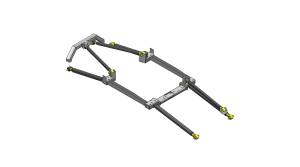 Clayton Off Road Suspension & Lift Kits | 1350 Offroad - Clayton Jeep Grand Cherokee Pro Series 3 Link Long Arm Upgrade Kit 1993-1998 ZJ - COR-4804321 - Image 2