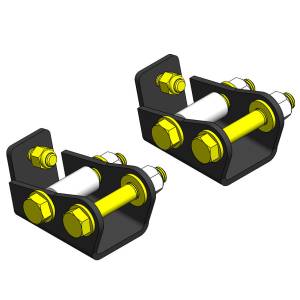 Clayton Off Road Suspension & Lift Kits | 1350 Offroad - Clayton Jeep Wrangler Rear Lower Shock Extension Kit 1997-2006 TJ/LJ - COR-1200510 - Image 3