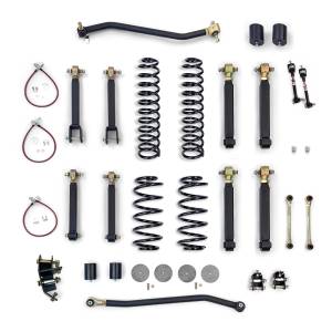 Clayton Off Road Suspension & Lift Kits | 1350 Offroad - Clayton Jeep Wrangler 4.0-in Premium Short Arm Lift Kit 1997-2006 TJ/LJ - COR-2905040 - Image 1