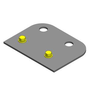 Clayton Off Road Suspension & Lift Kits | 1350 Offroad - Clayton Jeep Wrangler Gas Tank Skid Plate Bracket 2007-2018 JK - COR-4108200 - Image 2