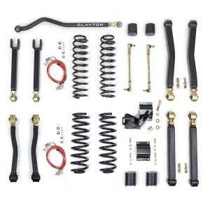 Clayton Off Road Suspension & Lift Kits | 1350 Offroad - Clayton Jeep Wrangler 4.5-in Premium Lift Kit 2007-2018 JK - COR-2908045 - Image 1
