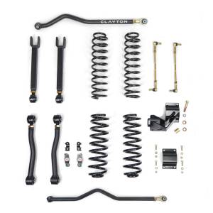 Clayton Off Road Suspension & Lift Kits | 1350 Offroad - Clayton Jeep Wrangler 2.5-in Ride Right+ Lift Kit 2007-2018 JK 2 or 4 Door - COR-3108225 - Image 1