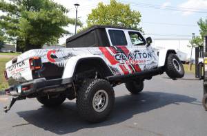 Clayton Off Road Suspension & Lift Kits | 1350 Offroad - Clayton 2020-Present Jeep Gladiator JT Rear Long Arm Frame Brackets - COR-2210200 - Image 2