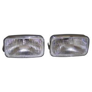 Crown Automotive Jeep Replacement Parts | 1350 Offroad - Crown Fog Lamp Kit, Less Covers, Clear Lens - 4713582K - Image 1