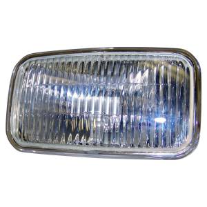 Crown Automotive Jeep Replacement Parts | 1350 Offroad - Crown Fog Lamp Lens, Clear - 4713584 - Image 1