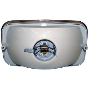 Crown Automotive Jeep Replacement Parts | 1350 Offroad - Crown Fog Lamp Lens, Clear - 4713584 - Image 3