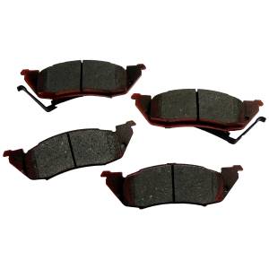 Crown Automotive Jeep Replacement Parts | 1350 Offroad - Crown Disc Brake Pad Set, Semi-Metallic - 4797400TI - Image 2