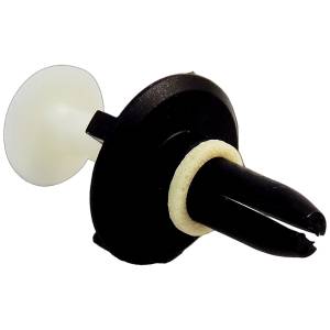 Crown Automotive Jeep Replacement Parts | 1350 Offroad - Crown Push Pin, Black/White, Plastic - 4806110AA - Image 2