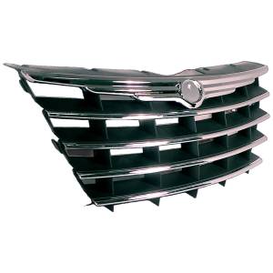 Crown Automotive Jeep Replacement Parts | 1350 Offroad - Crown Grille, Front, without Headlamp Washer - 4857389AB - Image 2