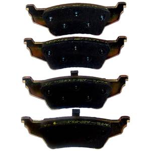 Crown Automotive Jeep Replacement Parts | 1350 Offroad - Crown Disc Brake Pad, with Rear Disc Brakes - 5011631TI - Image 2