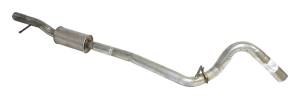 Crown Automotive Jeep Replacement Parts | 1350 Offroad - Crown Exhaust Pipe, Extension Pipe with Resonator, Connects Downpipe to Muffler - 5147213AD - Image 1