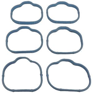 Crown Automotive Jeep Replacement Parts | 1350 Offroad - Crown Intake Manifold Gasket Set, Silicone, Blue, Use Existing Hardware, Lower - 5184331K - Image 3