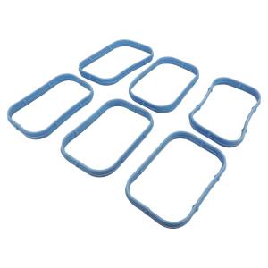 Crown Automotive Jeep Replacement Parts | 1350 Offroad - Crown Intake Manifold Gasket Set, Silicone, Blue, Use Existing Hardware, Upper - 5184562K - Image 1