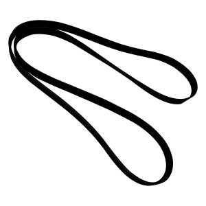 Crown Automotive Jeep Replacement Parts | 1350 Offroad - Crown Accessory Drive Belt - 5184646AC - Image 2