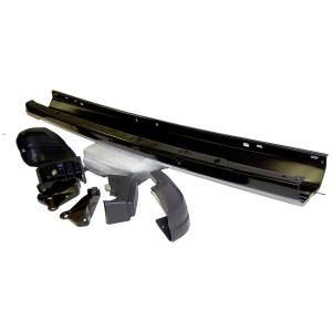 Crown Automotive Jeep Replacement Parts | 1350 Offroad - Crown Front Bumper Kit, Black, 2 End Caps, 2 Bumper Guards & Brackets - 52000185K - Image 3