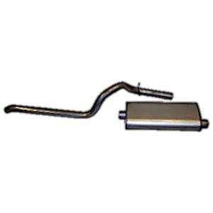 Crown Automotive Jeep Replacement Parts | 1350 Offroad - Crown Exhaust Kit, Oval - 52018335 - Image 2
