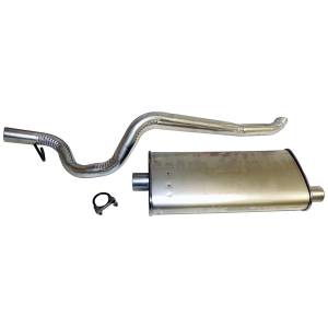 Crown Automotive Jeep Replacement Parts | 1350 Offroad - Crown Muffler & Tailpipe - 52022039 - Image 3
