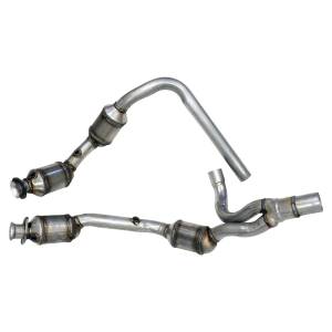 Crown Automotive Jeep Replacement Parts | 1350 Offroad - Crown Exhaust Pipe, Front, with 4 Catalytic Converters - 52059930AH - Image 1