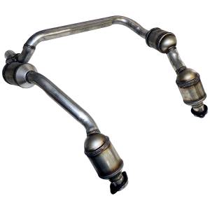 Crown Automotive Jeep Replacement Parts | 1350 Offroad - Crown Exhaust Pipe, Front, with 4 Catalytic Converters - 52059930AH - Image 4